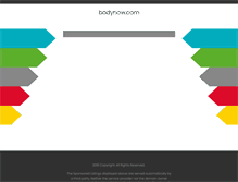 Tablet Screenshot of bodynow.com